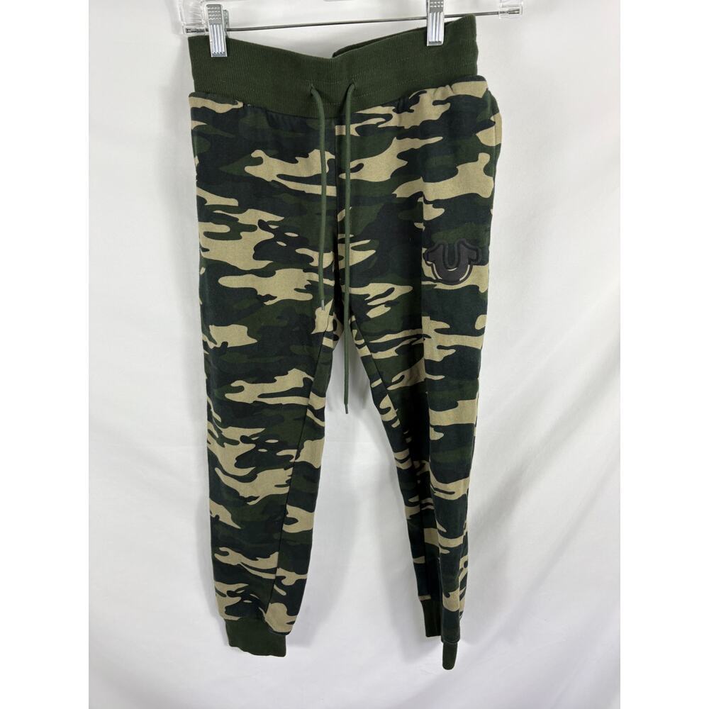 True Religion Camo Print Jogger Sweatpants Size XS